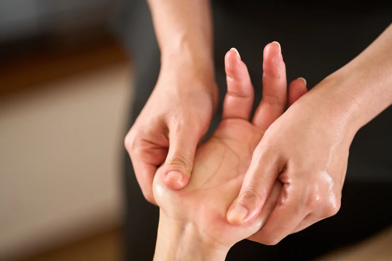 Deep Tissue Massage Camrose 4 Myofascial Release Camrose patient receiving hands-on therapy at Central Physiotherapy and Massage | Massage therapy for stress relief